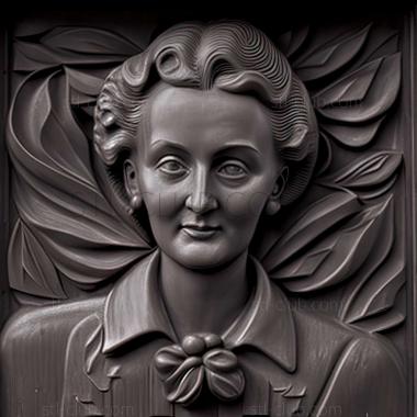 3D модель Miss Jean Brody in the prime of life Muriel Spark (STL)